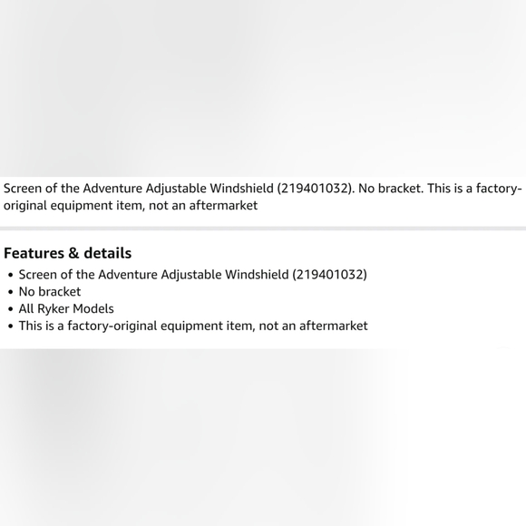 Windshield Full Kit - Picture 3 of 3